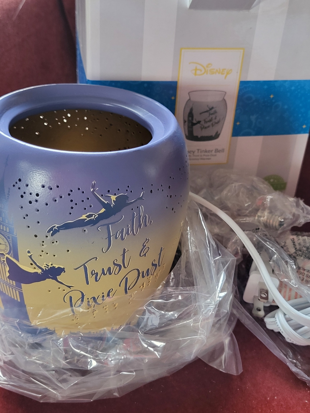 Disney Tinker Bell Brand New In Box Faith Trust And Pixie Dust